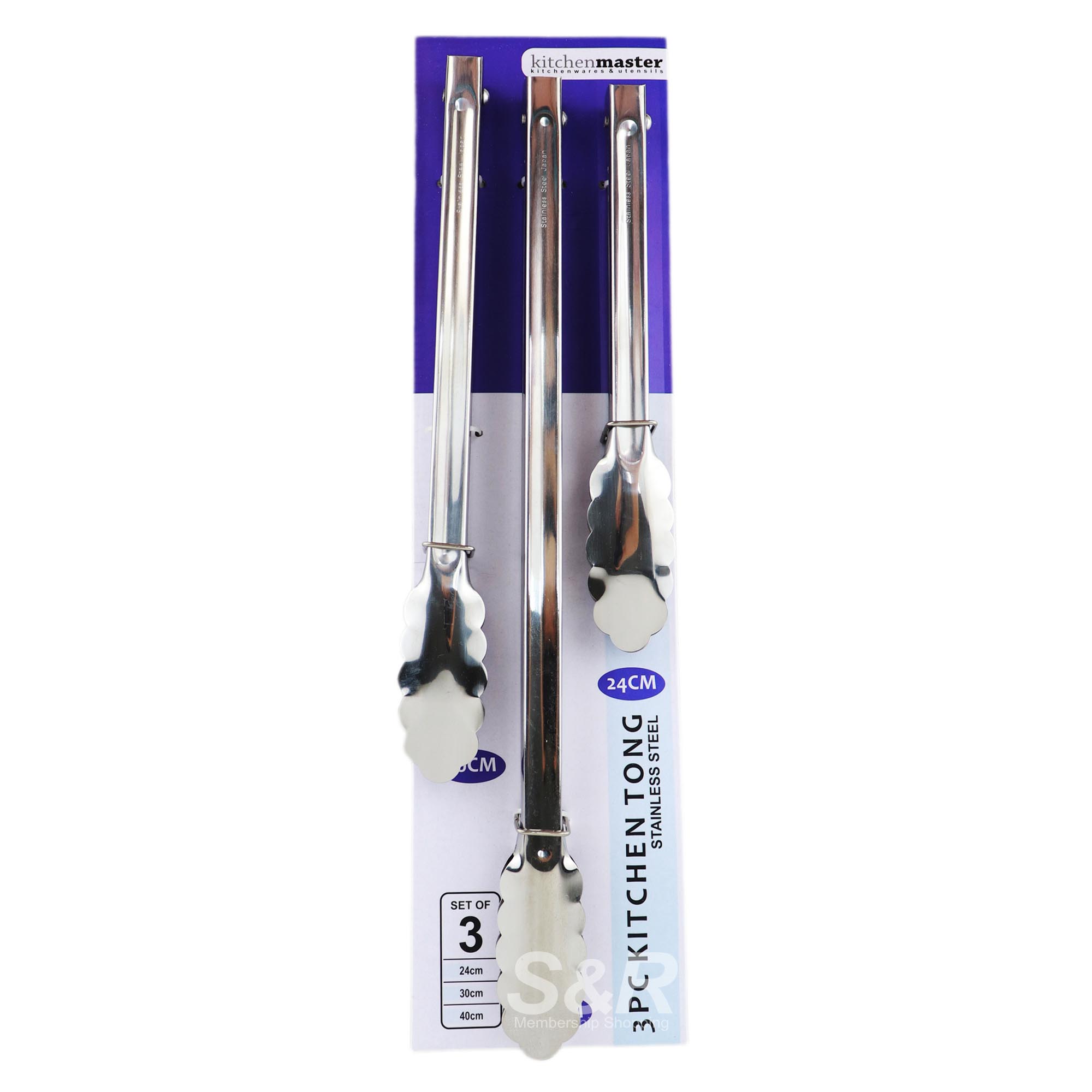 Kitchen Master Kitchen Tong Stainless Steel 3pcs Kitchen Master Kitchen Tong Stainless Steel 3pcs